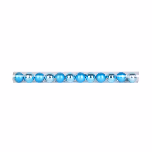Yılbaşı Süsü Top 12 li Blue