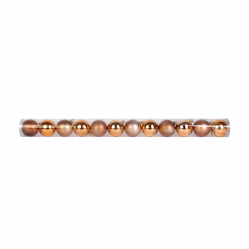 Yılbaşı Süsü Top 12 li Gold Brown