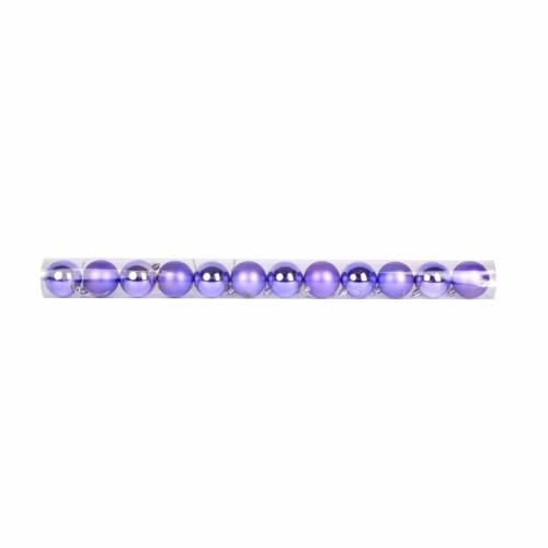 Yılbaşı Süsü Top 12 li Purple