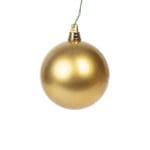 Yılbaşı Süsü Top (10 CM) - Gold