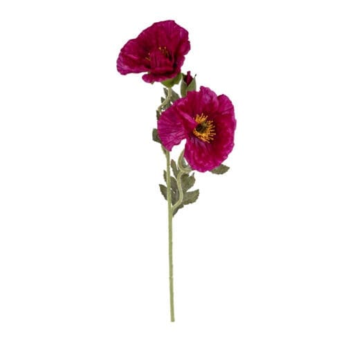 Large Poppy Spray