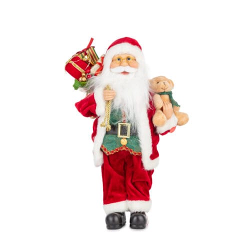 Noel Baba Hareketli, Müzikli ve Işıklı (43 CM)