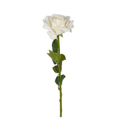 Yapay Islak Dokulu Tek Dal Gül (55cm) Yapay Islak Dokulu Tek Dal Gül (55cm)