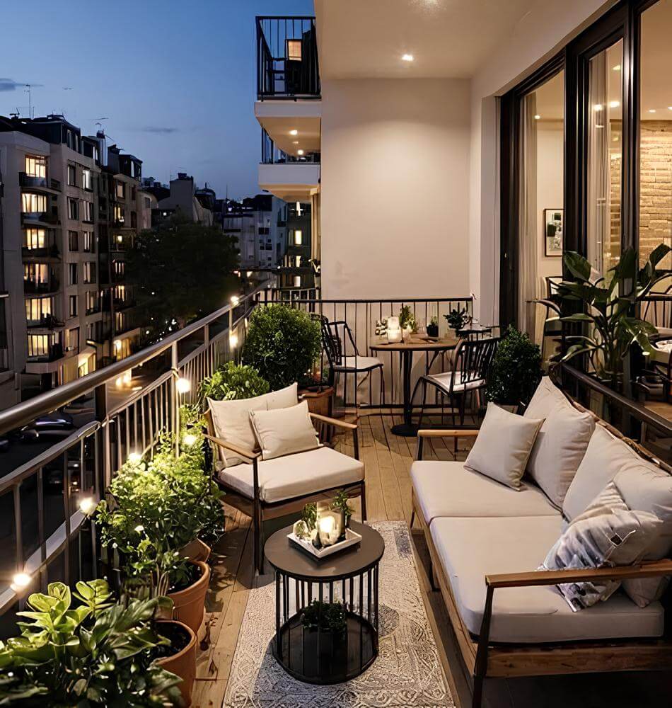 balkon-dekorasyon-fikirleri Balkon Keyfini Zirveye Taşıyacak Balkon Dekorasyonu Önerileri