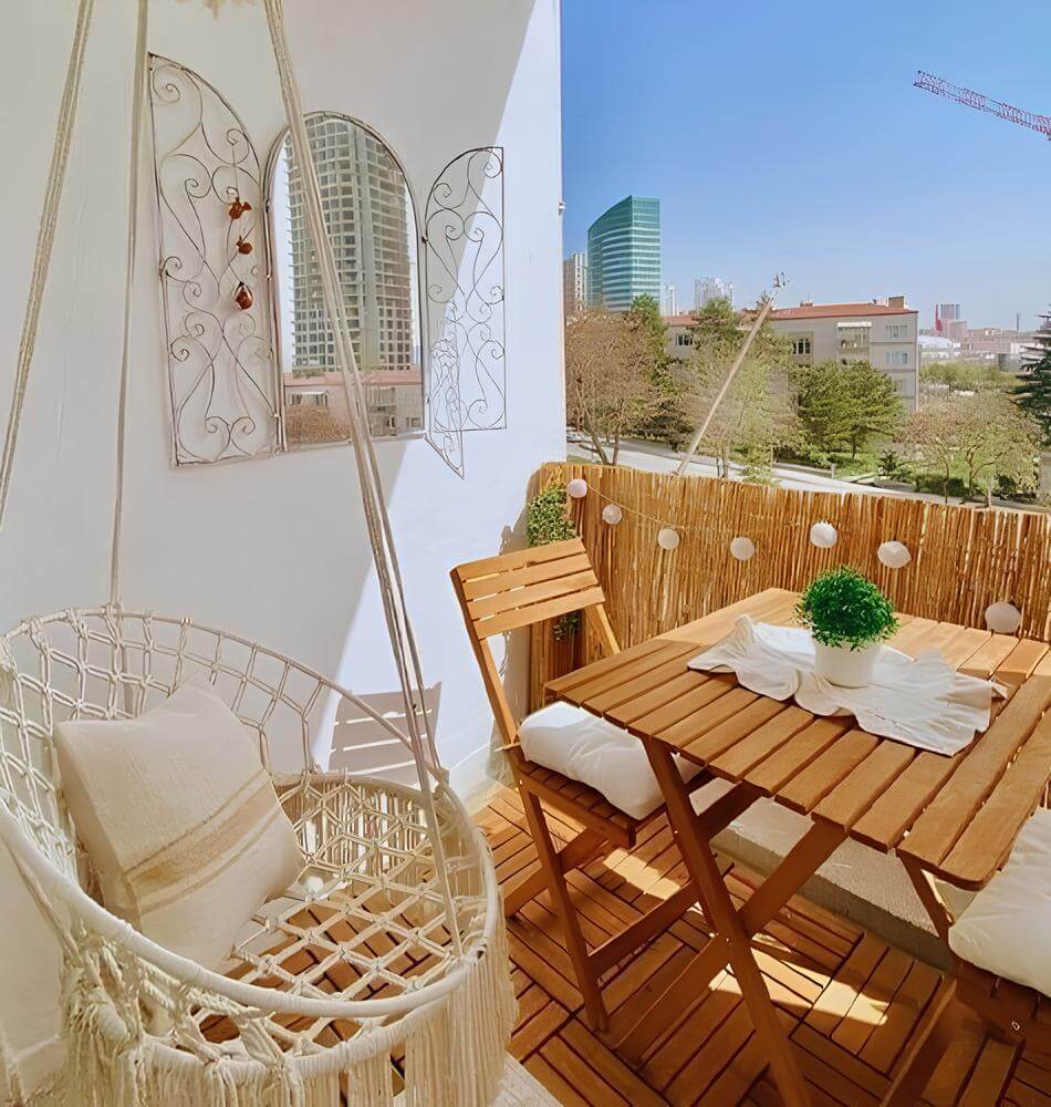 dar-balkon-dekorasyon-onerileri Balkon Keyfini Zirveye Taşıyacak Balkon Dekorasyonu Önerileri