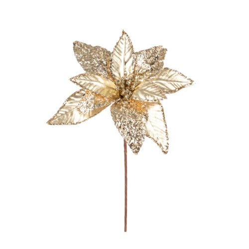Glamour Poinsettia Spray (52 CM)
