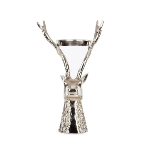 Metal Ren Geyiği Mum Dekor (35 CM)