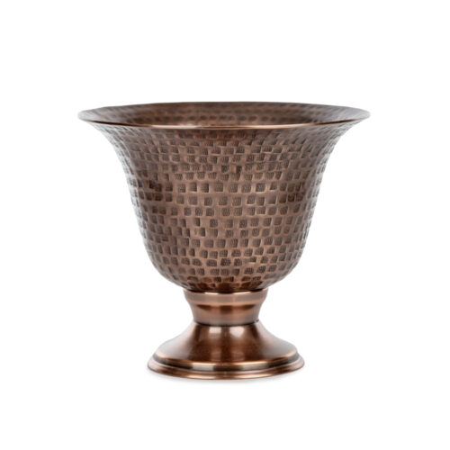 Copper Flower Vase (17 CM)
