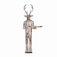 Metal Tabaklı Ren Geyiği (80 CM)