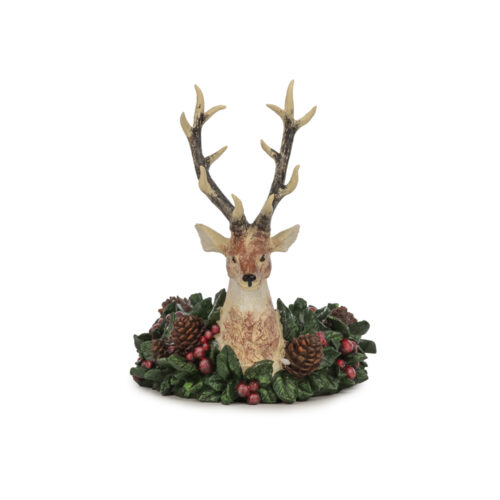 Deer Figure Candle Holder (17 CM)