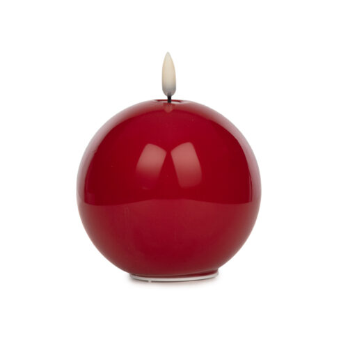 Glass Candle Decor Led (10 CM)