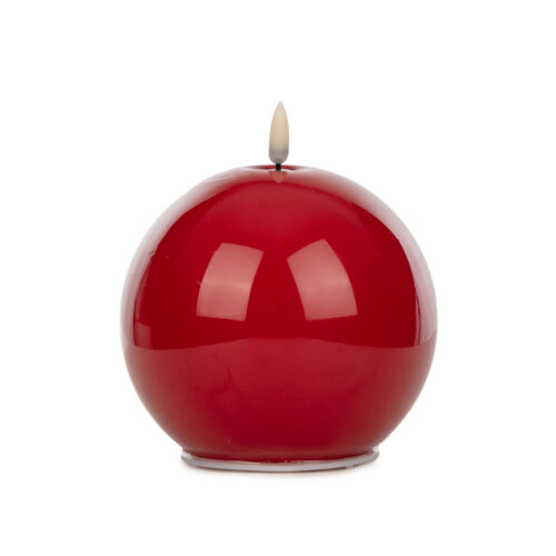 Glass Candle Decor Led (12 CM)