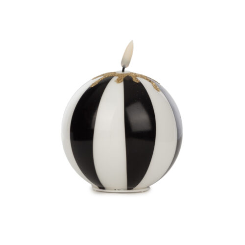Glass Candle Decor Led (10 CM)
