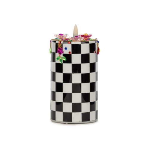 Glass Candle Decor Led (15 CM)