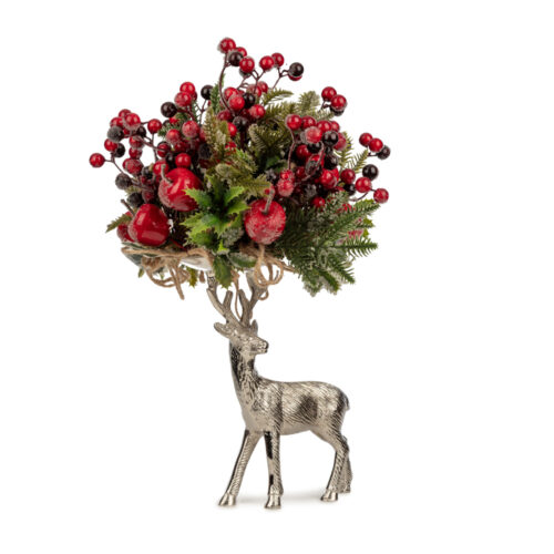 Metal Geyikli Aranjman (26 CM)