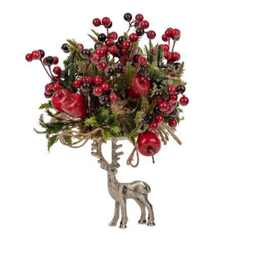Metal Geyikli Aranjman (20 CM)