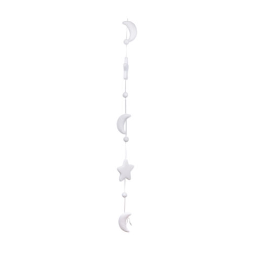 Flocked Star&Moon Garland (150 CM)