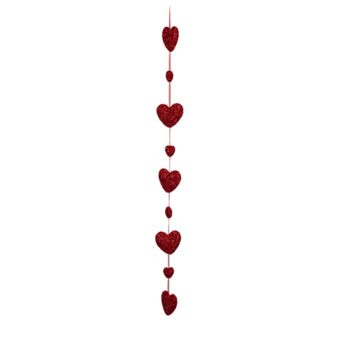 Red Heart Garland (120 CM)