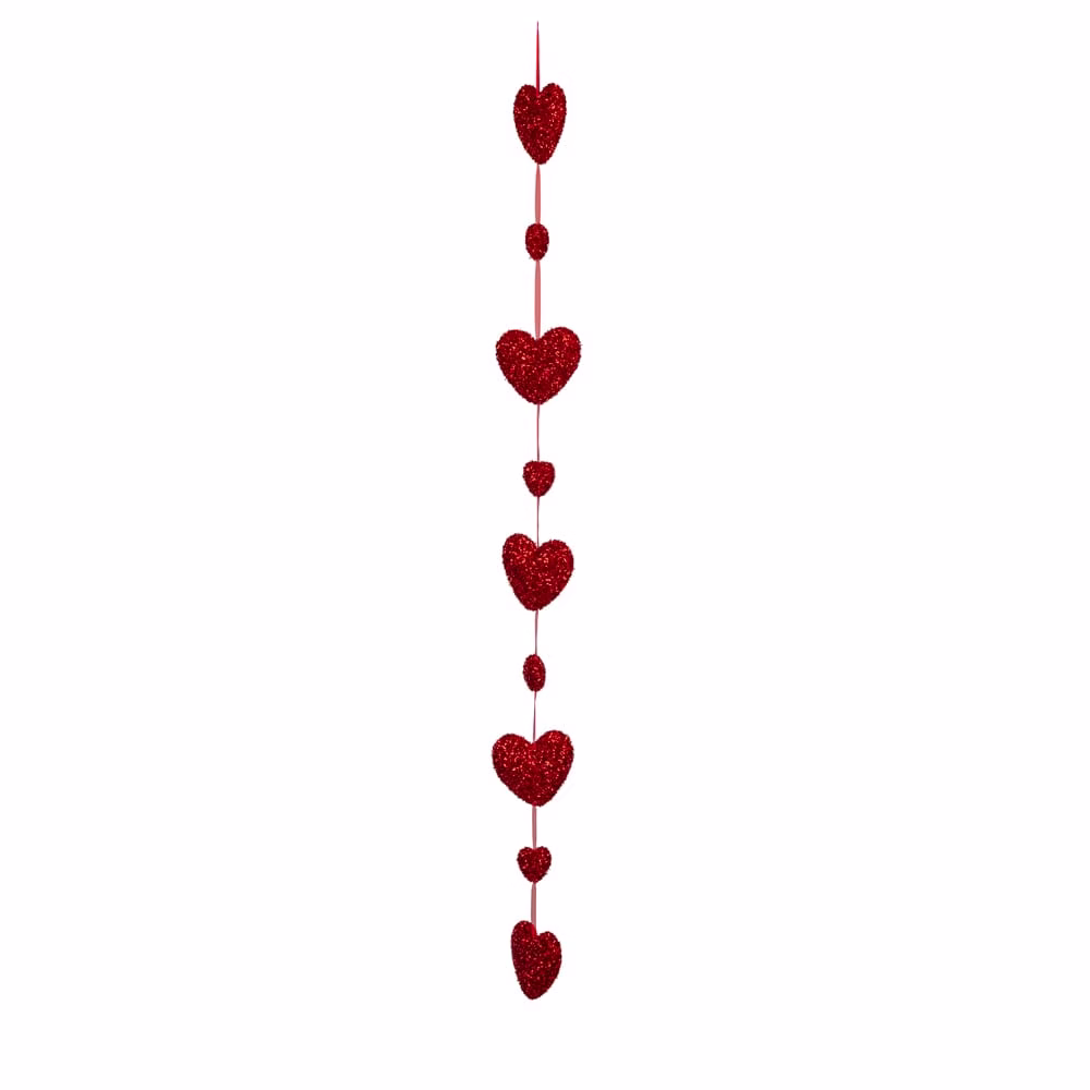 Red Heart Garland (120 CM)