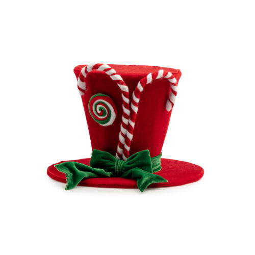 Hat Figure With Candy Cane (22 CM)