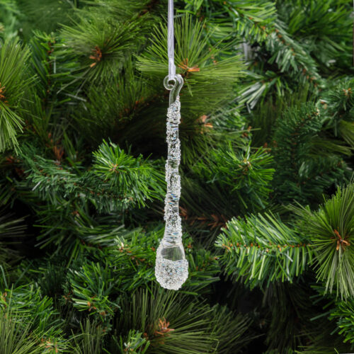 Yılbaşı Ağaç Süsü Buz Sarkıt (16 CM)