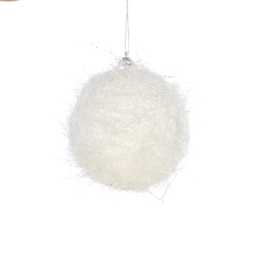 Yılbaşı Süsü Kar Top (10 CM)