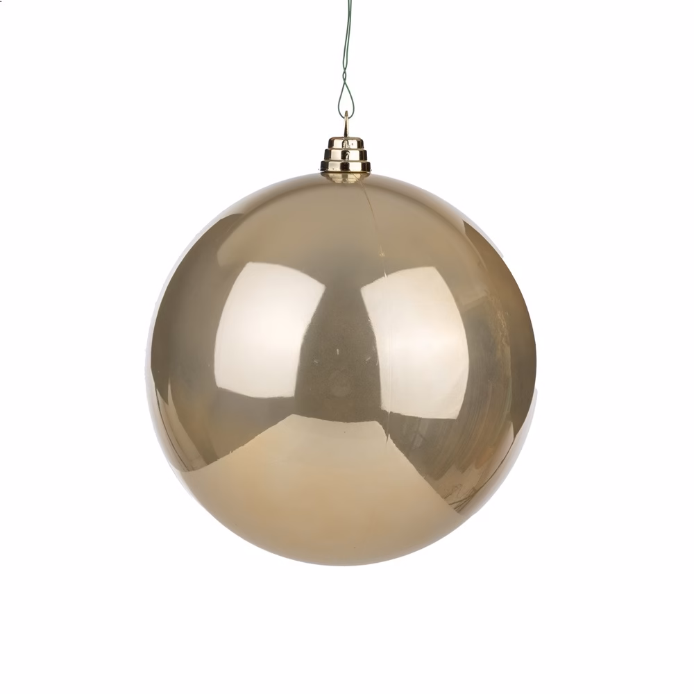 Yılbaşı Ağaç Süsü Pearl Champagne Top (20 CM)