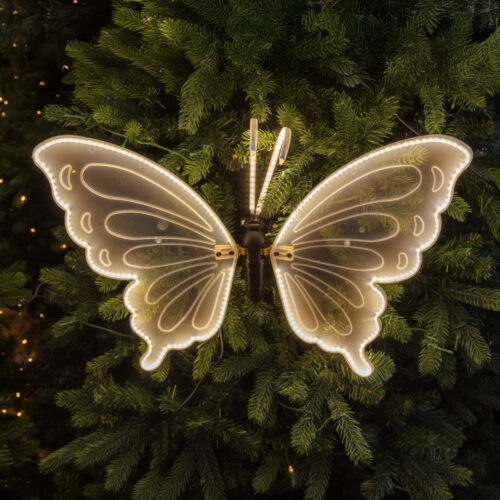 Hareketli Led Işıklı Kelebek (60 CM)