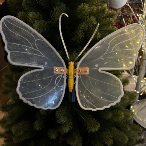 Hareketli Led Işıklı Kelebek (40 CM)