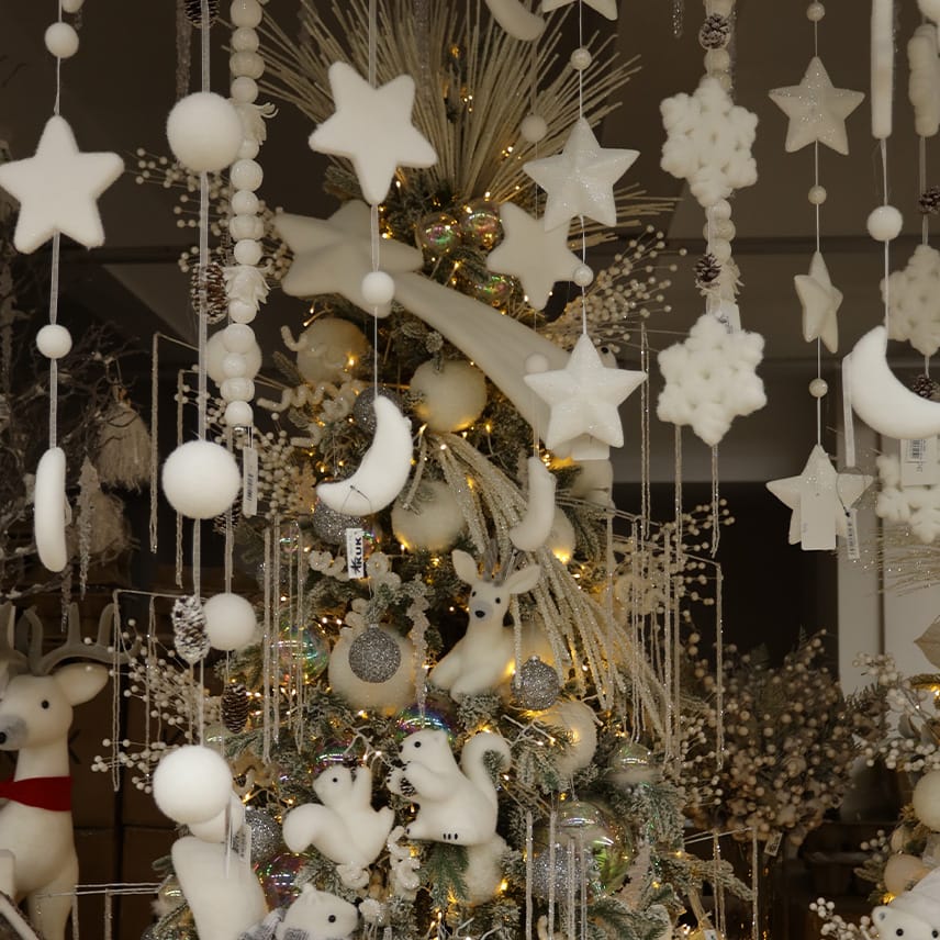 Yılbaşı Dekorasyon Ürünleri Ağaç Tepe Yıldızları