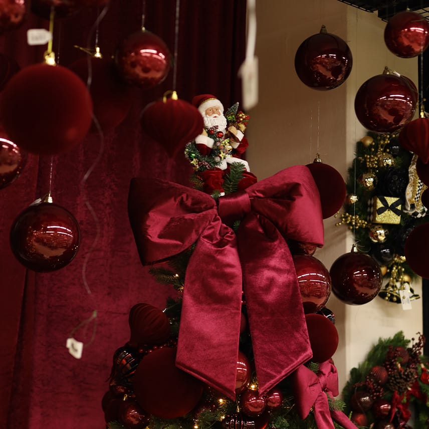 Yılbaşı Dekorasyon Ürünleri Fiyonklar ve Kurdeleler