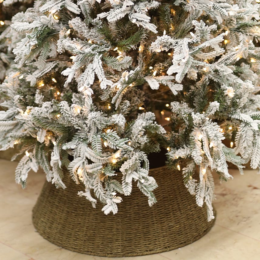 Yılbaşı Dekorasyon Ürünleri Hasır Ağaç Eteği