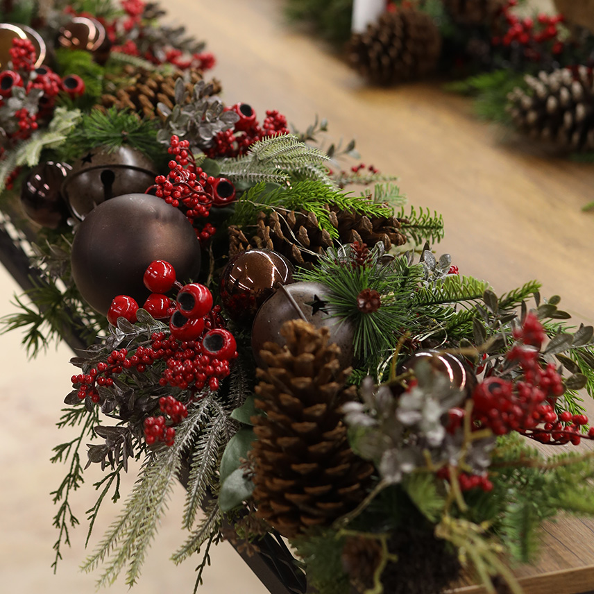 Yılbaşı Dekorasyon Ürünleri Kozalaklı Çam Garlandlar