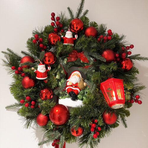 Fenerli Kapı Çelengi (52 CM)