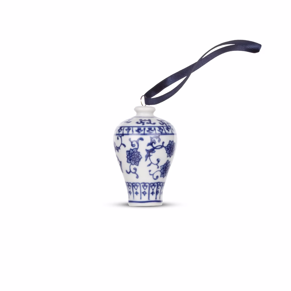 Yılbaşı Ağaç Süsü Mini Bleu Blanc (8 CM)