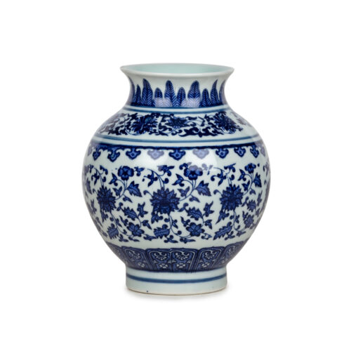 Bleu Blanc Vazo (17 CM)