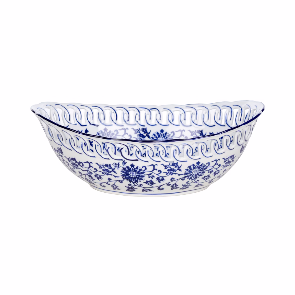 Bleu Blanc Vazo (23 CM) - Görsel 2