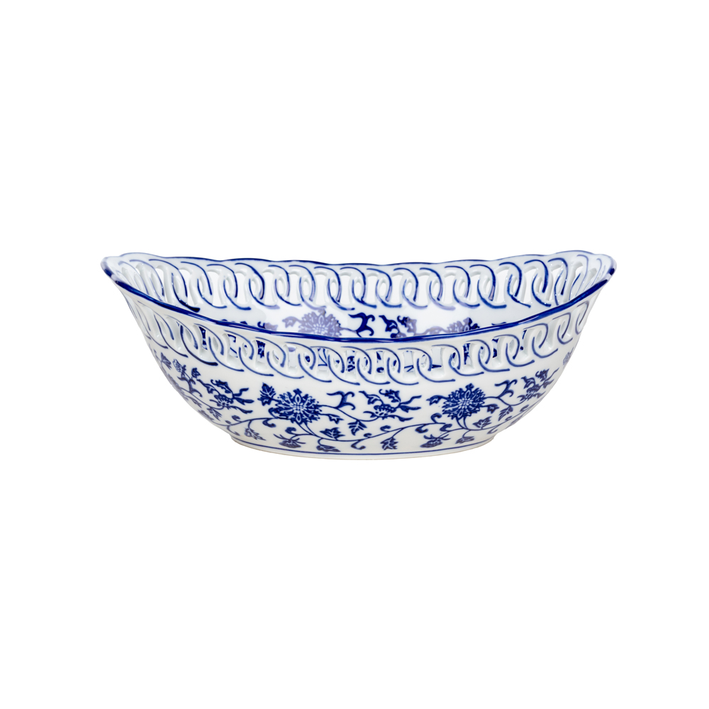 Bleu Blanc Vazo (20 CM) Bleu Blanc Vazo (20 CM) - Görsel 2