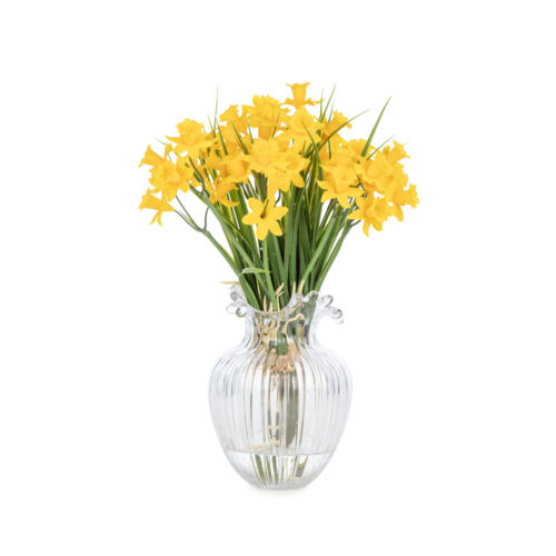 Islak Dokulu Nergis Aranjman (32 CM)