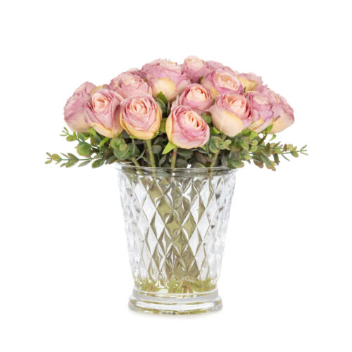 Jelli Mini Lila Gül Aranjman (24 CM)