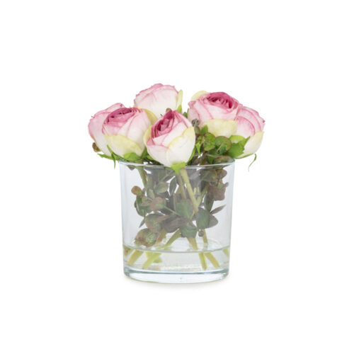 Mini Jelli Aranjman Krem Mauve Gül (16 CM)