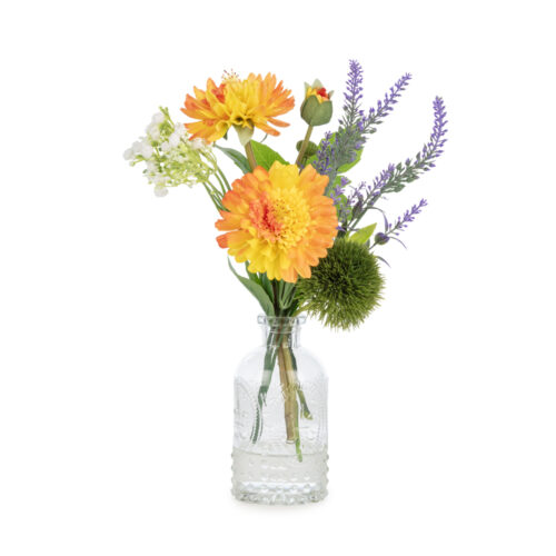 Mini Jelli Sarı Kasımpatı Aranjman (25 CM)