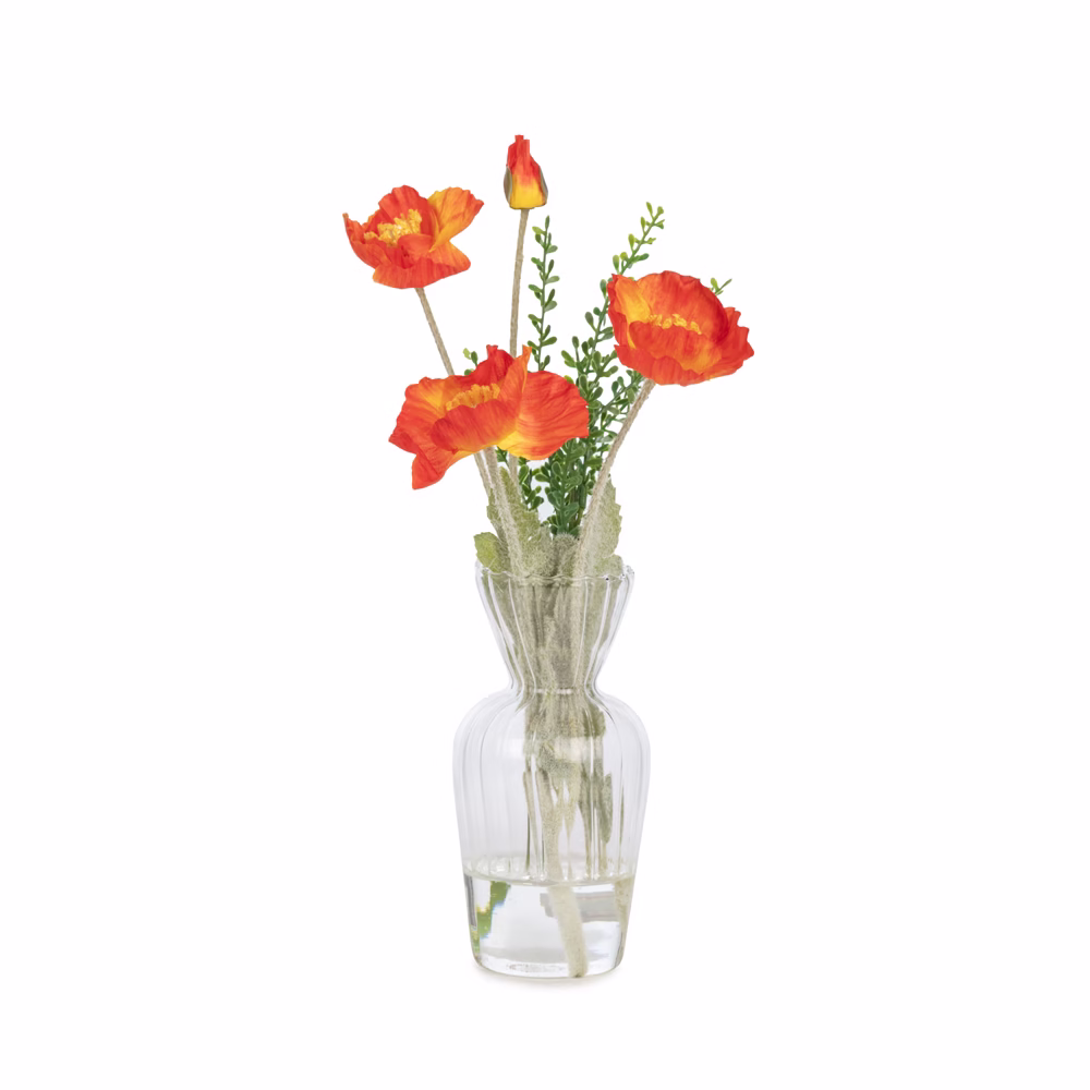 Mini Jelli Orange Gelincik Aranjman (30 CM)