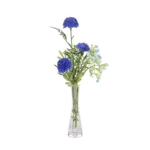 Mini Jelli Mavi Marigold Aranjman (35 CM)