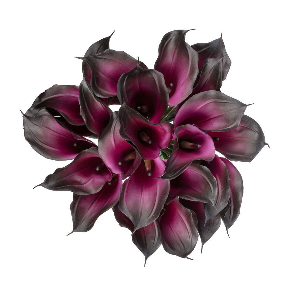 Jelli Islak Dokulu Cam Vazoda Purple Gala Aranjman (35 CM) Jelli Islak Dokulu Cam Vazoda Purple Gala Aranjman (35 CM) - Görsel 2