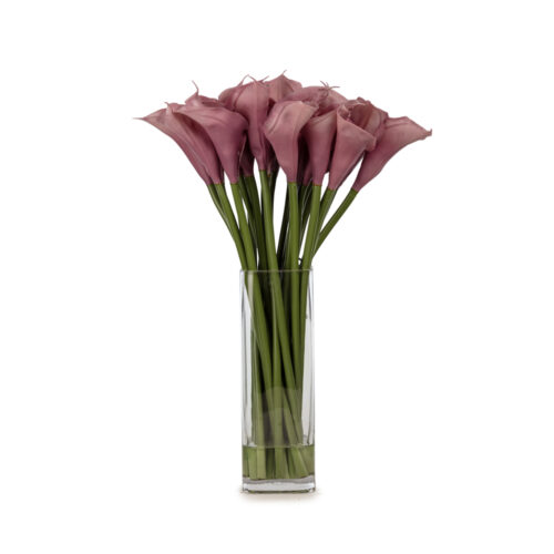 Cam Vazoda Jelli Islak Dokulu Gala Aranjman (60 CM)