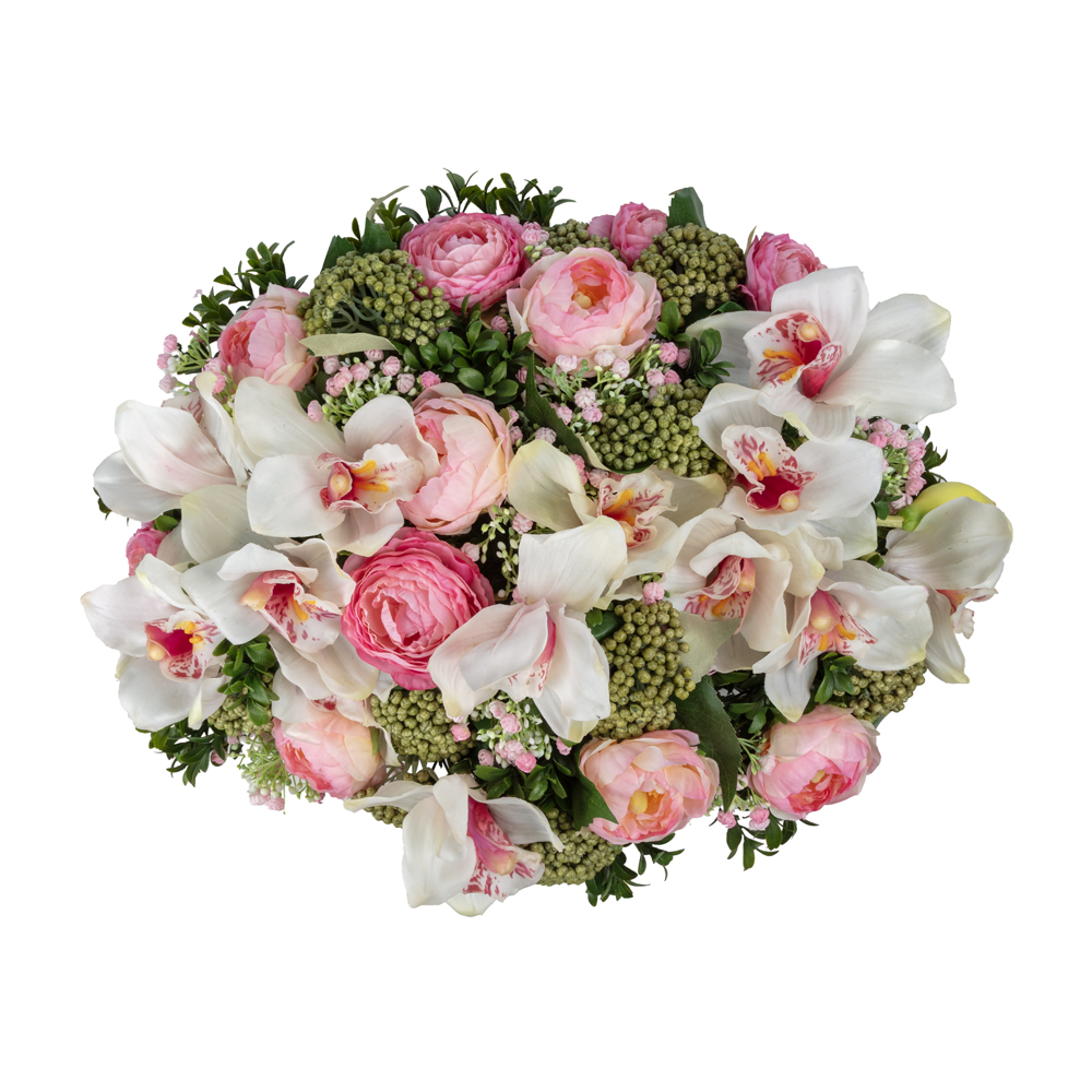 Metal Vazo Eren Güllü Karışık Aranjman (45 CM) Metal Vazo Eren Güllü Karışık Aranjman (45 CM) - Görsel 2