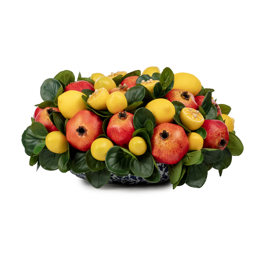 Seramik Tabakta Karışık Nar Aranjman (46 CM) Seramik Tabakta Karışık Nar Aranjman (46 CM)