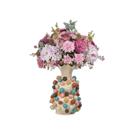Party Color Seramik Vazo Karışık Aranjman (80 CM) Party Color Seramik Vazo Karışık Aranjman (80 CM)