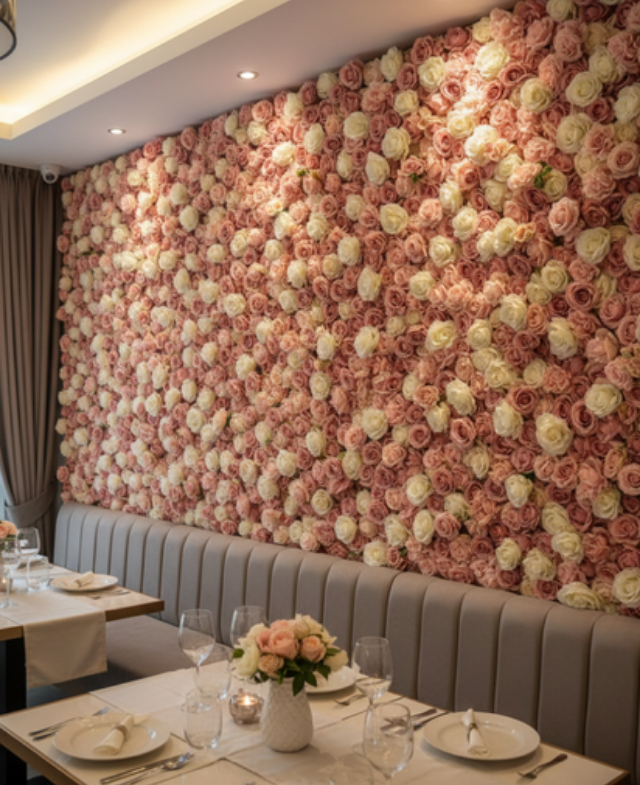 yapay-gul-sagladigi-faydalar Gül Duvar Dekorasyon Uygulaması